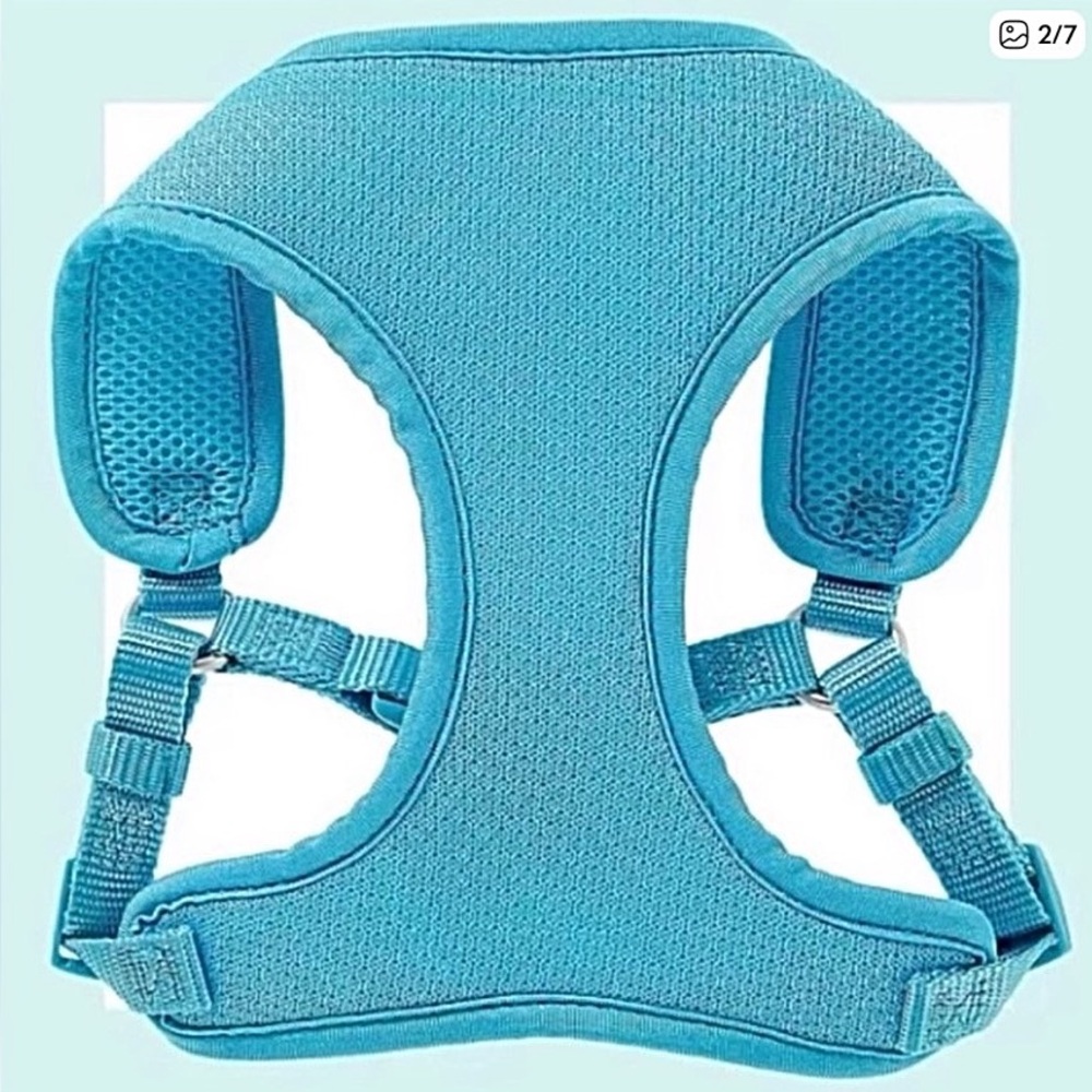 🆕 TOP PAW - Light Blue Comfort Harness for Dogs 🦮
